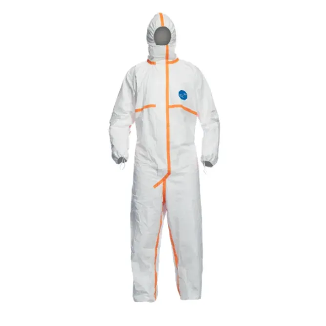 25 Pezzi - Tuta da Lavoro Coverguard Tyvek 800 J Xpert Coverall con Cappuccio Monouso Multiprotezione MO40585