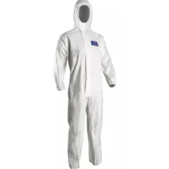 25 Pezzi - Tuta da Lavoro Coverguard Coverpro 5M20 con Cappuccio Monouso Multiprotezione MO44305