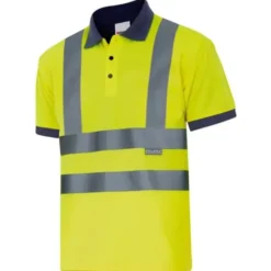 Polo bicolore da Lavoro Alta Visibilità Velilla 305502