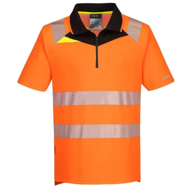 Polo da Lavoro Alta Visibilità DX4 Portwest DX412