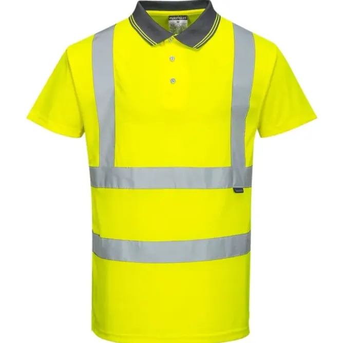 Polo da Lavoro Alta Visibilità Portwest S477
