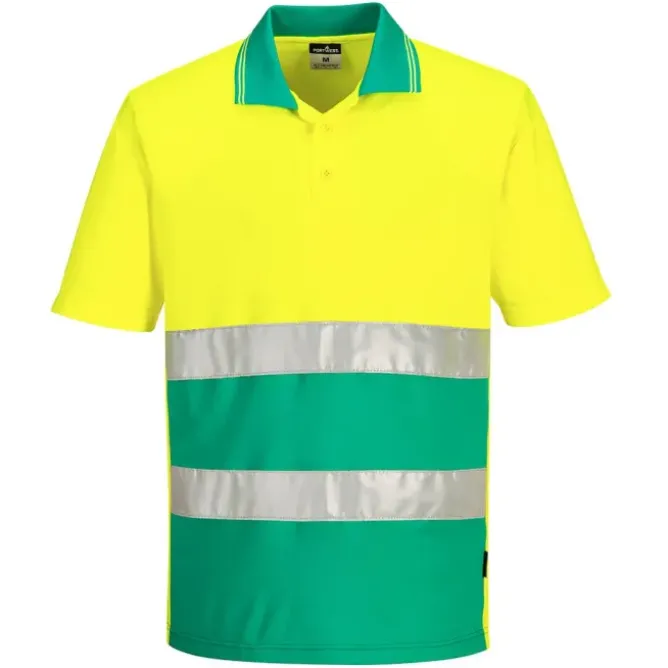Polo da Lavoro Alta Visibilità Portwest S175