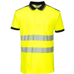 Polo da Lavoro Alta Visibilità PW3 Portwest T180