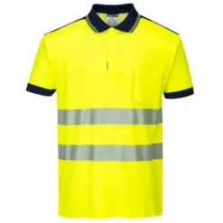 Polo da Lavoro Alta Visibilità PW3 Portwest T180