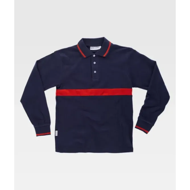 Polo da Lavoro Combinata Manica Lunga C3852 - Workteam