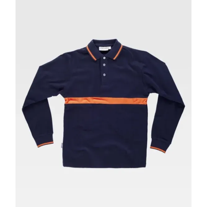 Polo da Lavoro Combinata Manica Lunga C3852 - Workteam