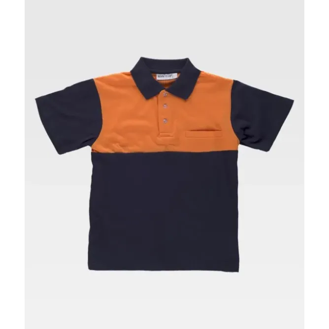 Polo da Lavoro 100% Cotone Alta Visibilità C3840 - Workteam