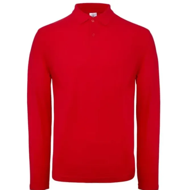 Polo Da Lavoro ID.001 LSL B&C Collection - BCPUI12