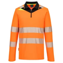 Polo da Lavoro Portwest DX419 Alta Visibilità Manica Lunga