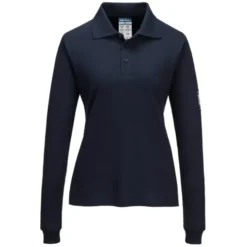 Polo da Lavoro Portwest FR758 Ignifuga Antistatica Anticalore Donna Manica Lunga
