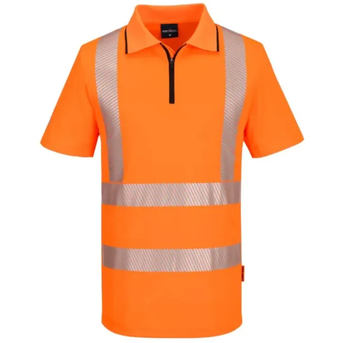 Polo da Lavoro Portwest KX302 Alta Visibilità