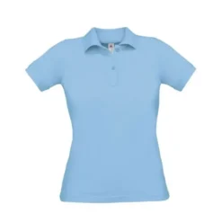 Polo Da Lavoro Safran Pure da Donna Manica Corta B&C Collection - BCPW455
