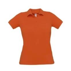 Polo Da Lavoro Safran Pure da Donna Manica Corta B&C Collection - BCPW455