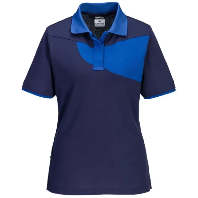 Polo da Lavoro Traspirante Metalfree da Donna Portwest PW219