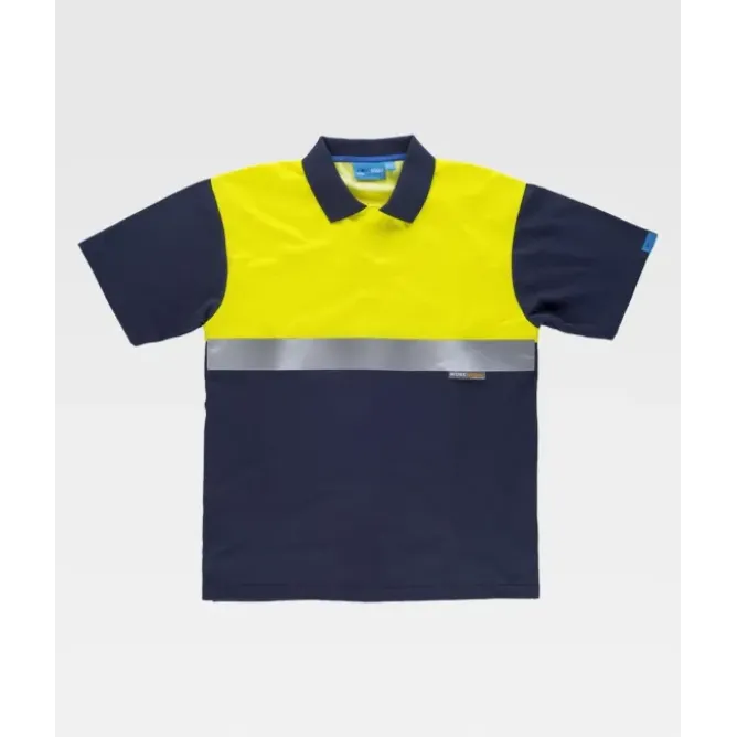 Polo da Lavoro Workteam Alta Visibilità C3441