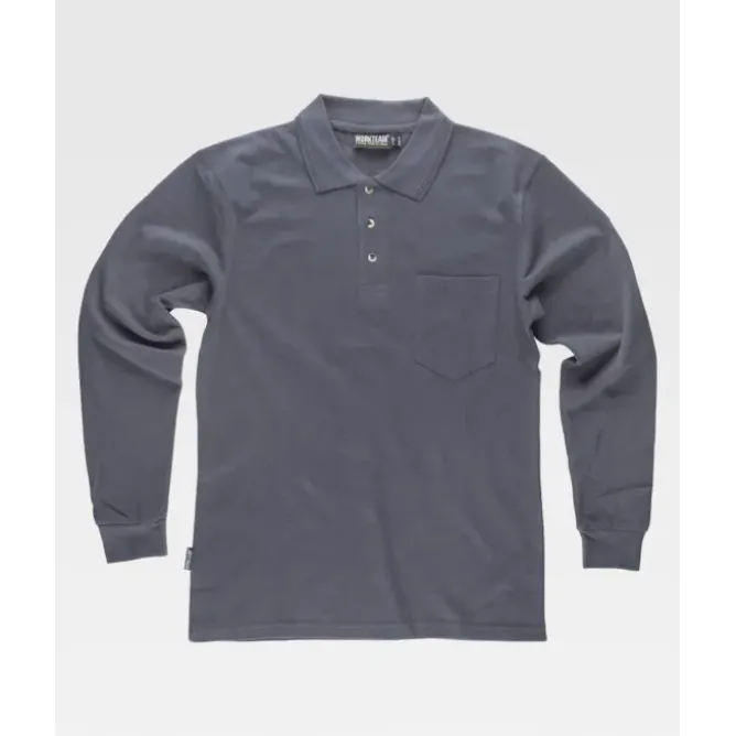 Polo da Lavoro Workteam Manica Lunga S6508