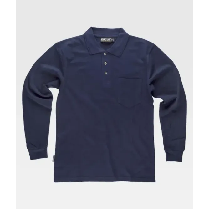 Polo da Lavoro Workteam Manica Lunga S6508