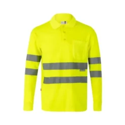 Polo manica lunga da Lavoro Alta Visibilità Velilla 174