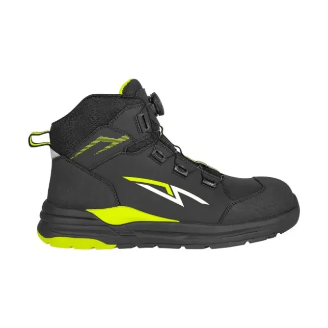 Scarpe Antinfortunistiche Alte Chiusura BOA Metalfree Technosafe Hebi High S3S SR SC FO HRO ESD TSS2061