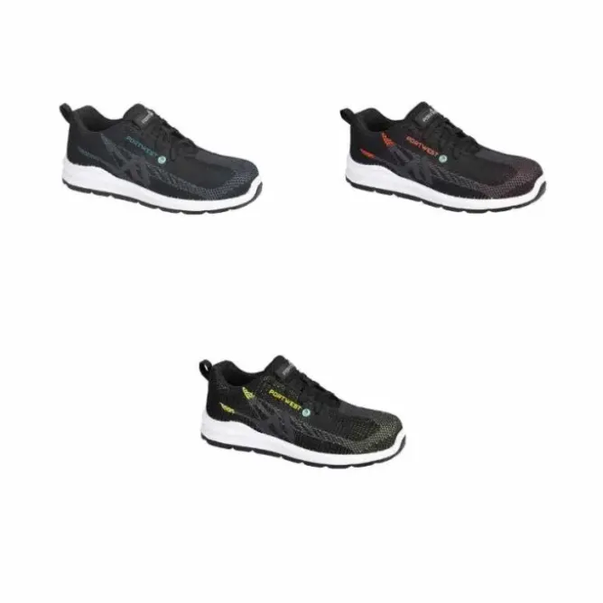 Scarpe Antinfortunistiche Basse Metalfree Portwest Eco Fly S1PS SR FO FC06