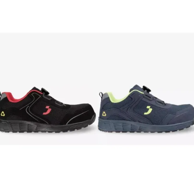 Scarpe Antinfortunistiche Con Chiusura BOA Safety Jogger Ecolobi Low S1PS SR ESD FO HRO Basse Metalfree Da Donna