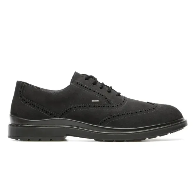 Scarpe Antinfortunistiche Exena English Suede Black 01 SRC A0422V001