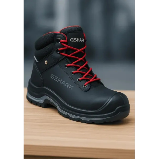 Scarpe Antinfortunistiche GShark Boss S3S FO SR ESD Alte Impermeabili Leggere Resistenti