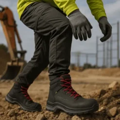 Scarpe Antinfortunistiche GShark Boss S3S FO SR ESD Alte Impermeabili Leggere Resistenti