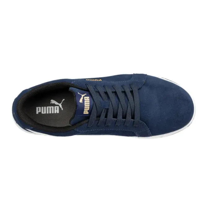 Scarpe antinfortunistiche Puma Iconic Suede Navy Low S1P FO HRO ESD SRC 640020