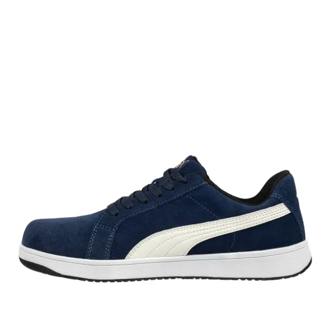 Scarpe antinfortunistiche Puma Iconic Suede Navy Low S1P FO HRO ESD SRC 640020