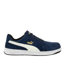 Scarpe antinfortunistiche Puma Iconic Suede Navy Low S1P FO HRO ESD SRC 640020