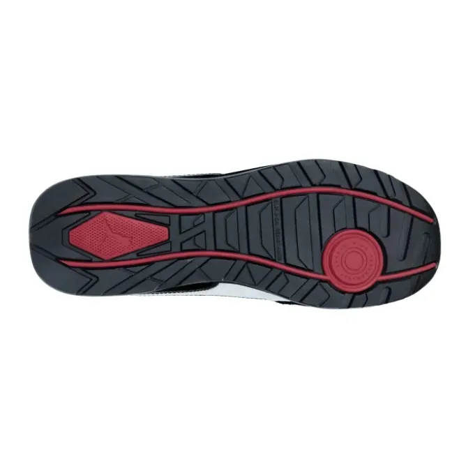 Scarpe antinfortunistiche Puma Airtwist Black/Red Low S3 HRO ESD SRC 644630
