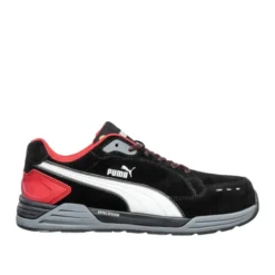 Scarpe antinfortunistiche Puma Airtwist Black/Red Low S3 HRO ESD SRC 644630