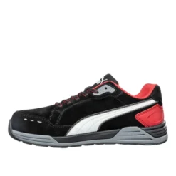 Scarpe antinfortunistiche Puma Airtwist Black/Red Low S3 HRO ESD SRC 644630
