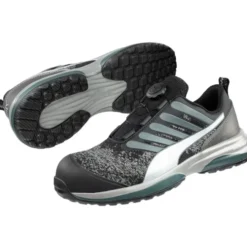 Scarpe antinfortunistiche Puma Charge Black Disc Low con chiusura BOA S1P HRO ESD SRC 644541