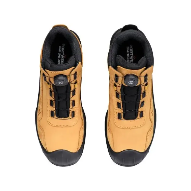 Scarpe Antinfortunistiche Portwest S3S HRO SR SC FO FC39 Alte Chiusura Boa