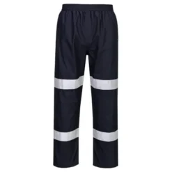 Sovra Pantaloni da Lavoro Portwest Alta Visibilità Leggeri Ripiegabili Iona F443 Impermeabile