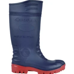 Stivali Antinfortunistici Cofra Typhoon Blue/Red S5 SRC 00300-016