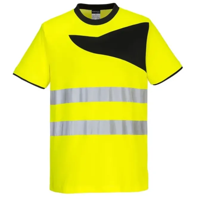 T-shirt da Lavoro Alta Visibilità PW2 Portwest PW213