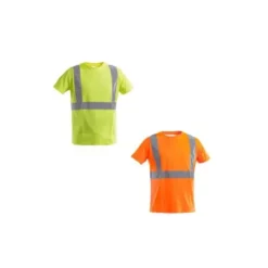 T-Shirt da Lavoro Alta visibilità Girocollo Maniche corte P&P Loyal AVC14 202