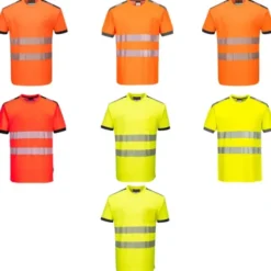 T-shirt da Lavoro Alta Visibilità PW3 Cotton Comfort Portwest T181