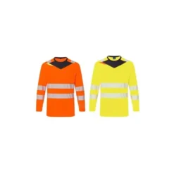 T-Shirt da Lavoro Alta Visibilità Manica Lunga Portwest DX416
