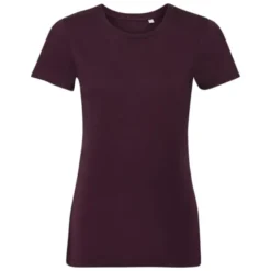 T-shirt Da Lavoro in Puro Biologico da Donna Russell - JE108F
