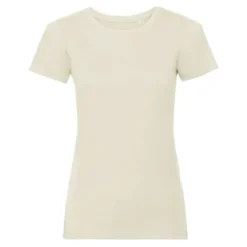 T-shirt Da Lavoro in Puro Biologico da Donna Russell - JE108F