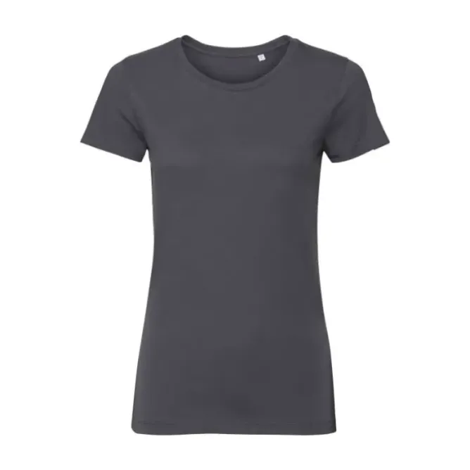 T-shirt Da Lavoro in Puro Biologico da Donna Russell - JE108F
