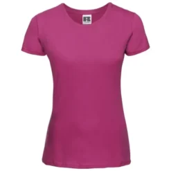 T-shirt Da Lavoro Slim T da Donna 100% Cotone Russell - JE155F