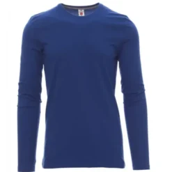 T-shirt Girocollo a Manica Lunga in Cotone Pineta - Payper AY 7500